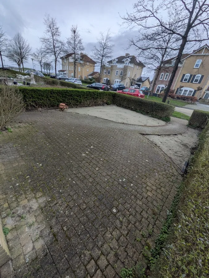 Bestrating reinigen – voor en na na